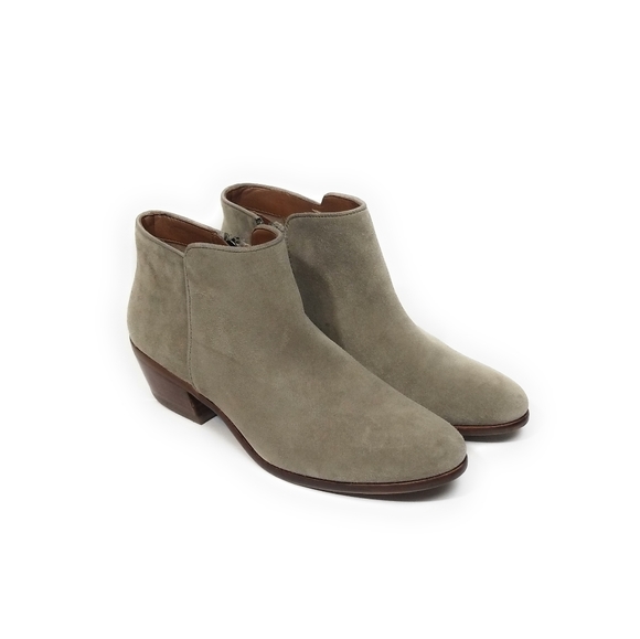 Sam Edelman Petty Suede Ankle Booties in Putty Womens Size 8.5 - Picture 1 of 7
